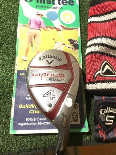 Callaway Diablo Edge 24* 4 Hybrid Seniors H-55g Graphite Shaft (39.5)