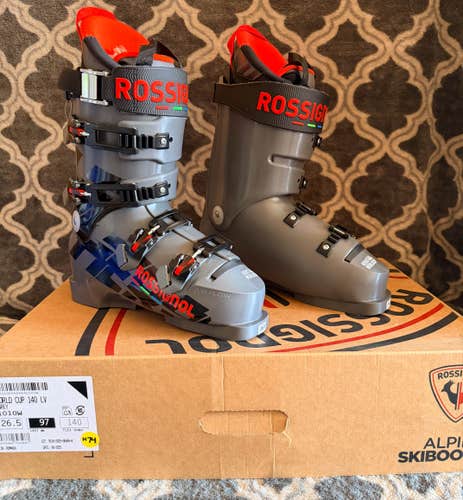 2026 Rossignol Hero World Cup 140 LV Adult Ski Boots-26.5
