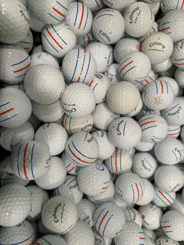 200 Callaway Triple Track Mix WHITE Used Golf Balls AAA/AA