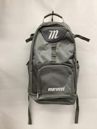 Used Marucci BASEBALL BACKPACK BB/SB Player Backpack Grey 11851-S000053890