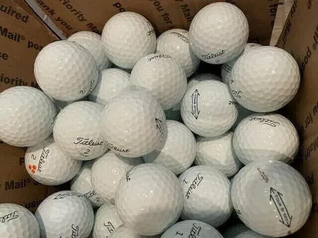 50 TITLEIST TOUR SPEED Near Mint Used Golf Balls AAAA