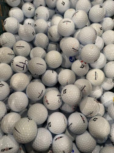 100 BRIDGESTONE E6 Used Golf Balls AAA