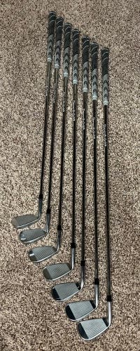 Men's 2025 TaylorMade P-790 Right Handed Iron Set Stiff Flex