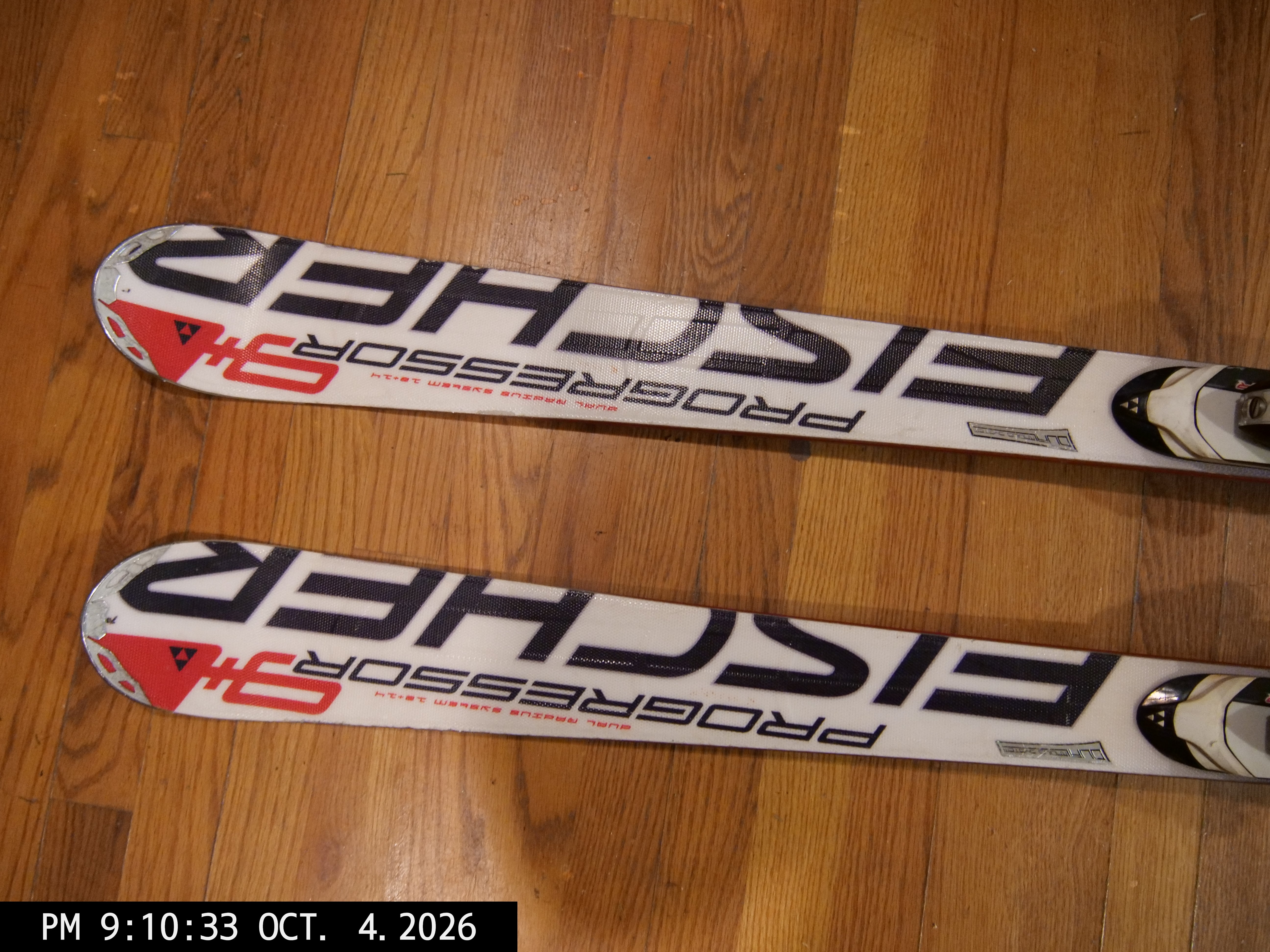 Unisex Fischer 175 cm All Mountain Progressor 9+ Skis With