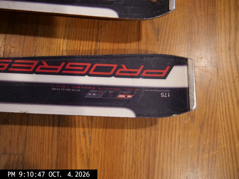 Unisex Fischer 175 cm All Mountain Progressor 9+ Skis With