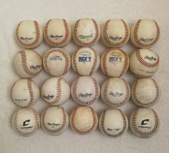 Baseballs 21 pack (like new)
