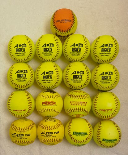 Softball 18 pack 12" (New)