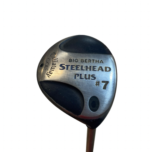 Used Callaway BIG BERTHA STEELHEAD PLUS Mens Fairway Wood RH 7 Wood 11706-S000388973