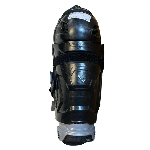 Used Bauer MS PRO Junior Shin Guards Black 11" 11706-S000388941