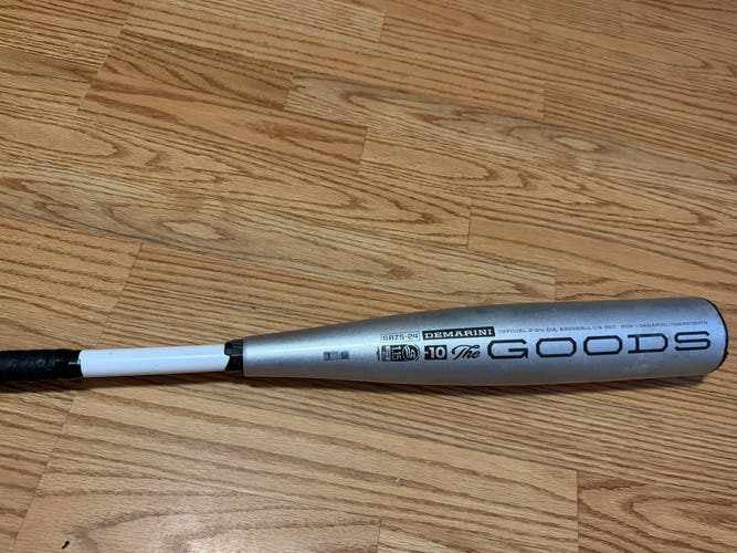 2024 DeMarini The Goods One Piece Alloy USSSA Certified Bat (-10) 20 oz 30" (Used)