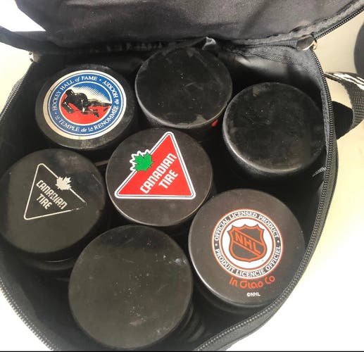 Custom listing 500 nearly new pucks