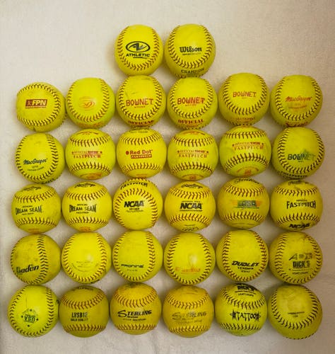 Softball 32 pack 12" (Used)