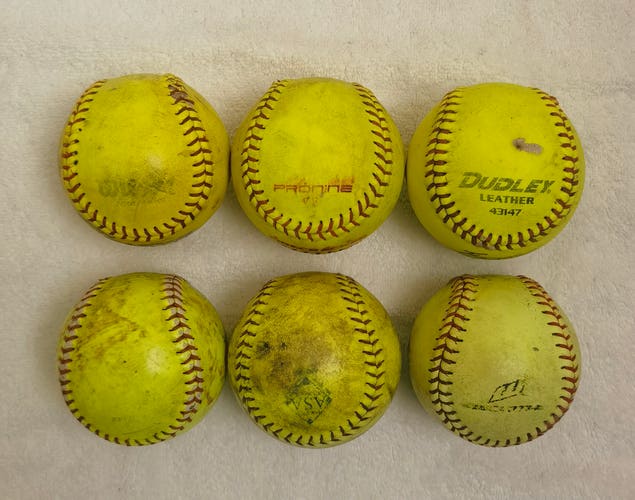 Softball 6 Pack 12“ (Used)