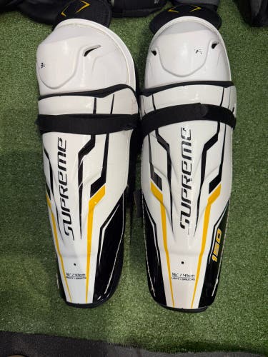 Senior Bauer Supreme S150 Shin Pads 16" (Used)