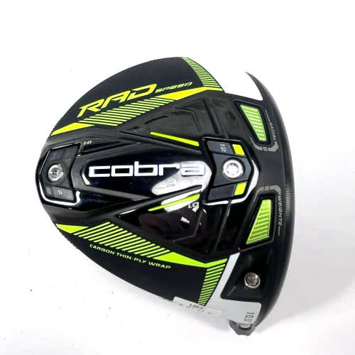 Cobra RAD Speed Driver 10.5* HEAD ONLY Mens RH NEW