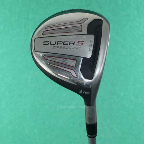 Adams Speedline Super S Fairway 15 3 Wood Factory Ultra Lite Graphite Regular