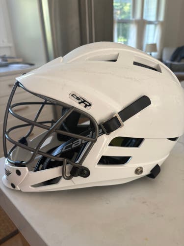 Cascade CS-R Youth Lacrosse Helmet - White