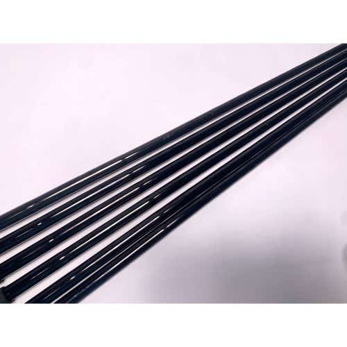 KBS $-Taper 120g Stiff Steel Black Iron Set of 6 Shafts 34.50''-37.50''- 0.355