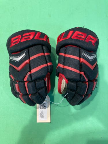 Black Junior Bauer Supreme One.6 Gloves 10" (Used)