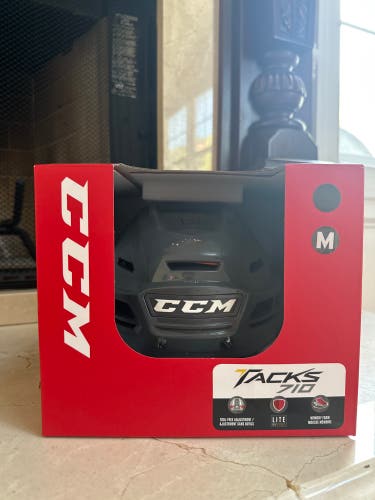 Medium CCM Tacks 710 Helmet Pro Stock (Used)