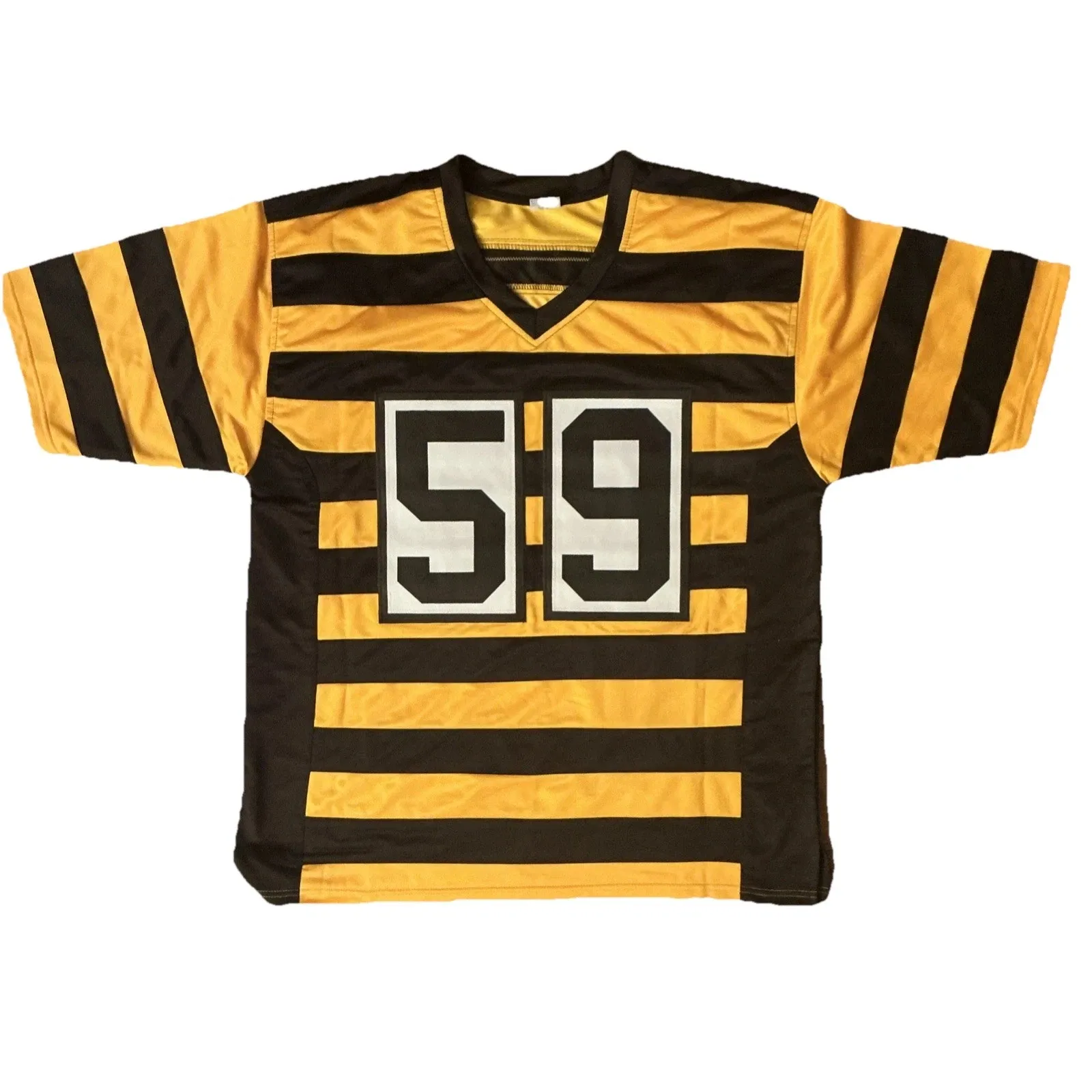 JACK HAM Signed Steelers BUMBLEBEE Jersey GTSM WITNESSED Inscribed