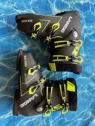 Lange SX 100 Ski Boot Shells (Used) Mondo 27 & 27.5 (316mm)