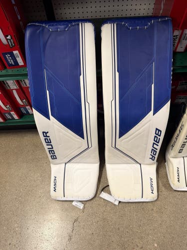Bauer Supreme Mach Goalie Leg Pads 36+1”(XL)(New)