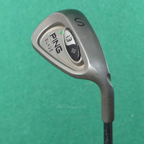 Ping i3+ Blade Green Dot SW Sand Wedge Factory CS Lite Steel Regular