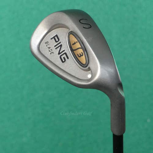 Ping i3 Blade White Dot SW Sand Wedge Factory 350 Series Graphite Stiff