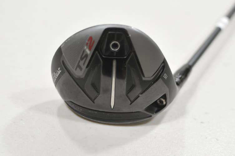 LEFT HANDED Titleist TSi2 3-15 Fairway Wood Stiff HZRDUS Smoke 6.0 70g #228873