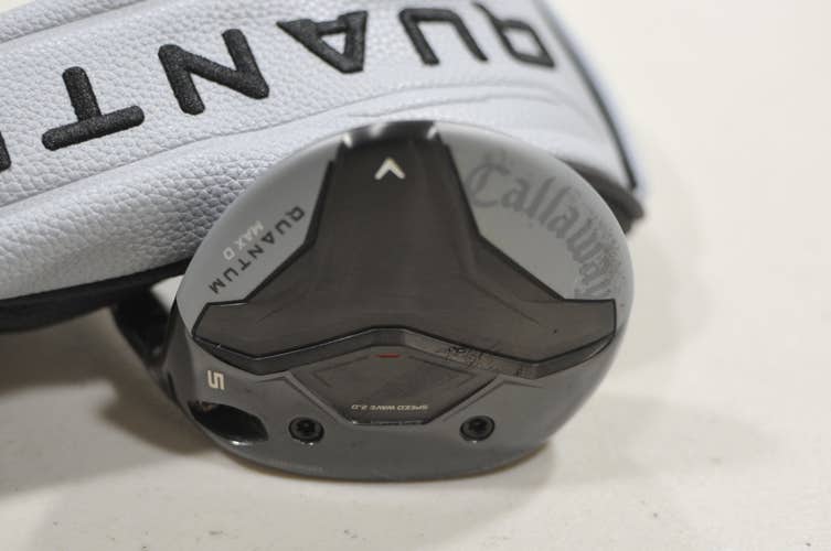 Callaway Quantum Max D 5-18 Fairway Wood Regular Flex Denali Frost 5.5 #229112