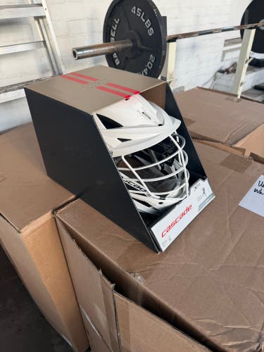 Brand New Cascade XRS Pro Helmet White