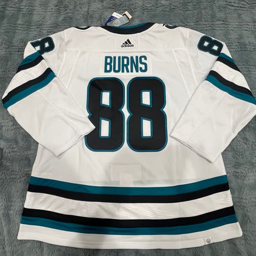 adidas San Jose Sharks Brent Burns Authentic Primegreen NHL Jersey Size 60 (HS1247) - New with Tags