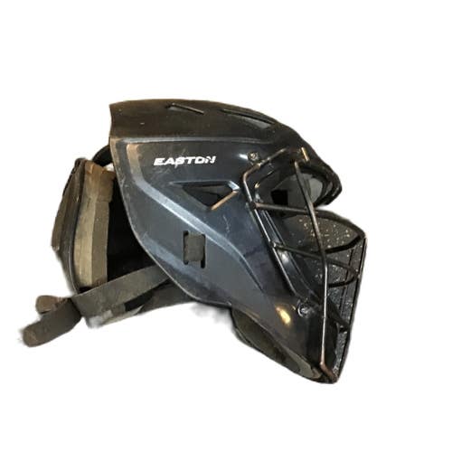 Used Easton BLACK MAGIC Catchers Helmet w/Mask Black One Size 11730-S000074678