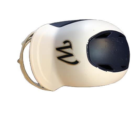Used Easton GHOST Batting Helmet w/Mask White One Size 11730-S000074757