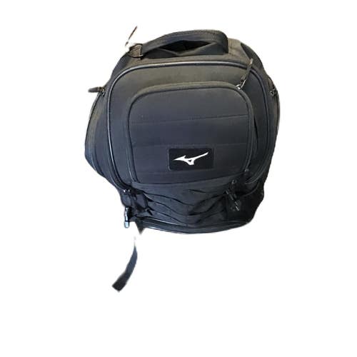 Used Mizuno ORGANIZER Baseball/SB Player Backpack Black 11730-S000074760