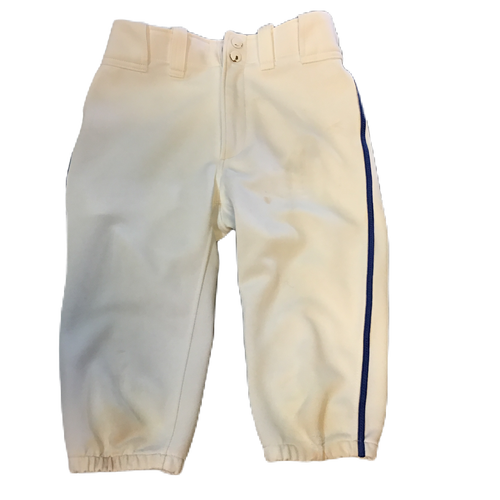 Used Mizuno 350410 BB/SB Pant Boys White LG 11730-S000074456