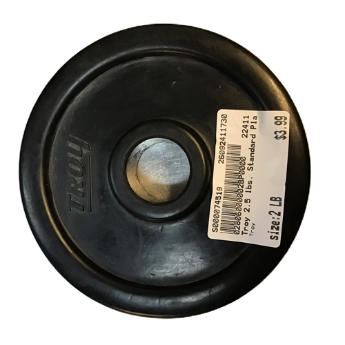 Used Troy Standard Plate (Each) 2 lb 11730-S000074517