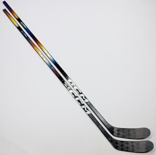 2-Pack New Custom CCM JetSpeed FT8 Pro-LH-90 Flex-Zegras Max-Grip