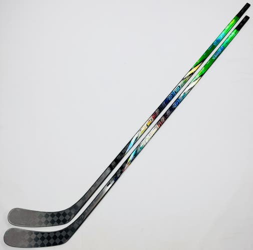 2-Pack New Custom Seguin Green Bauer Nexus Tracer (ADV Build)-RH-95 Flex-P92-Grip W/ Spiral Texture