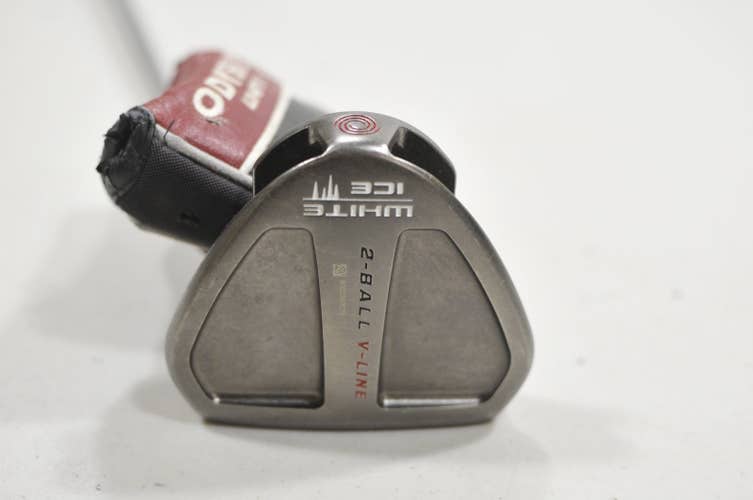 Odyssey White Ice 2-Ball V-Line 34" Putter Right Steel #229208