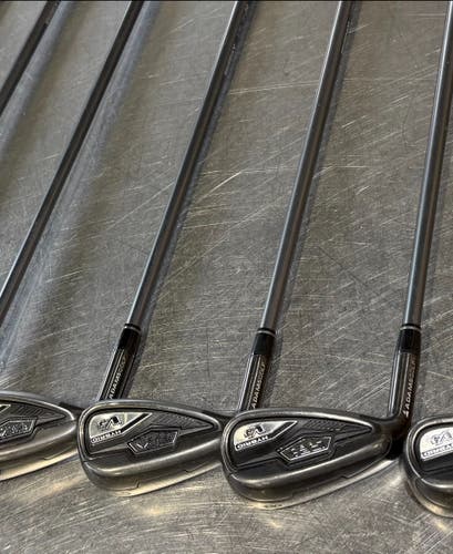 Adams Idea Tech V4 Right Handed Iron Set Regular Flex Graphite Shaft (Used)