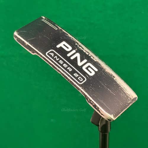 Ping 2023 Anser 2D GunMetal Black Dot 33" L-Neck Blade Putter