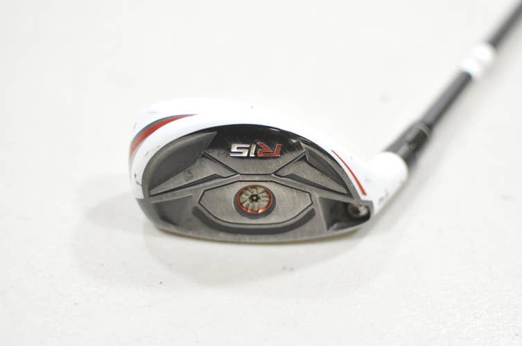LEFT HANDED TaylorMade R15 Rescue 3-19 Hybrid Stiff Flex Speeder 77 #228885