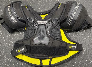 Used Bauer SUPREME S29 Junior Shoulder Pads MD 11849-S000045192