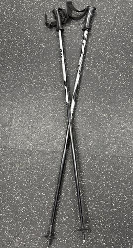 Used FIZAN ACTION Mens DH Ski Pole Black 120 cm / 48 in 11849-S000045177