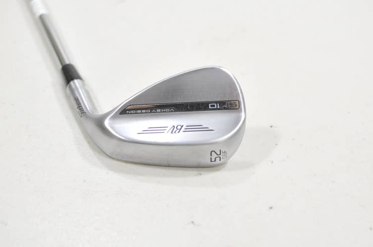 Titleist Vokey SM10 Tour Chrome 52-08F Wedge Right BV Wedge Flex Steel #229119