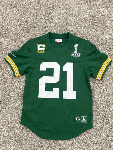 Mitchell & Ness AUTHENTIC Packers Charles Woodson Super Bowl XLV Jersey Mesh S