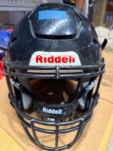 USED RIDDELL FLEX YOUTH HELMET - XL - BLACK