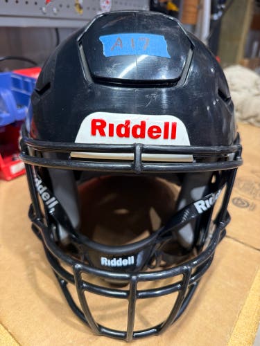 USED RIDDELL FLEX YOUTH HELMET - XL - BLACK
